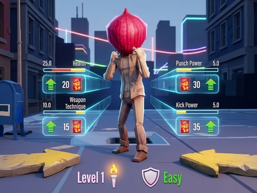 Apex Combat - Futuristic Cyberpunk Street Fighting Game