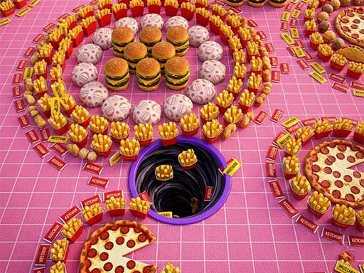 Black Hole Fill 3D - Play Free Online Puzzle Game