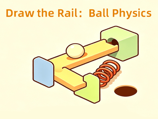 Draw the RailBall Physics - Ücretsiz Zeka ve Bulmaca Oyunu