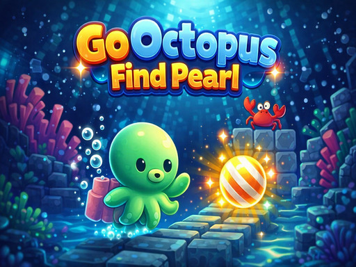 Go Octopus Find Pearl - Ücretsiz Online Ahtapot Oyunu