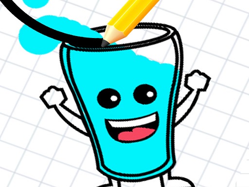 Happy Glass : Fill the Glass – Eğlenceli Çizim Bulmaca Oyunu
