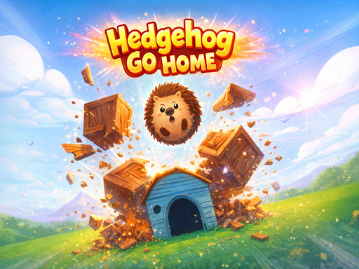 Hedgehog Go Home: Guide the Cute Hedgehog Home