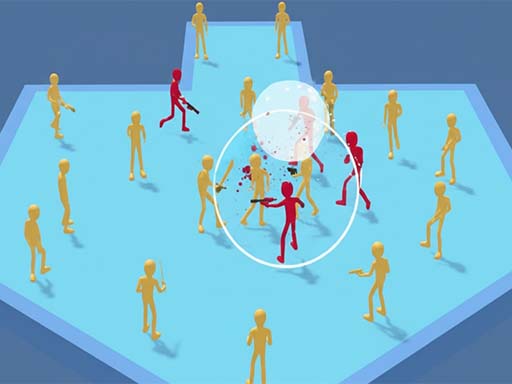 Join the Gang and Fight: Wobbly Stickman Arena Brawler