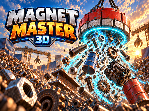 Play Magnet Master 3D - Magnet Scrap Collecting Game