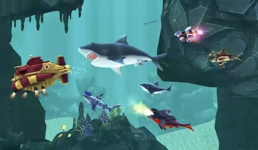 Hungry Shark World APK Son Sürüm İndir – Köpek Balığı Oyunu