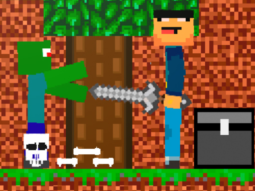 Noob vs Zombie: Zombilere Karşı Epik Macera Oyunu