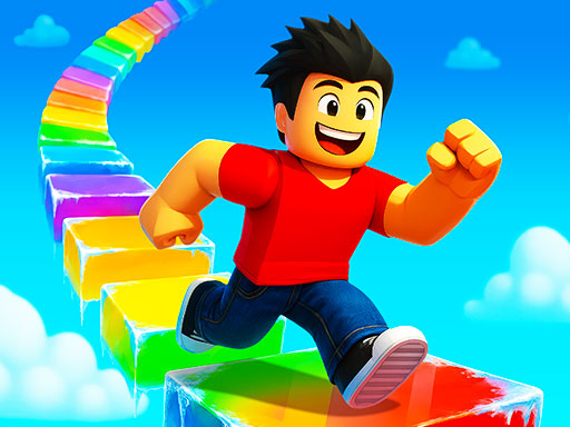 Obby Rainbow Tower - Hızlı Kış Temalı Platform Oyunu
