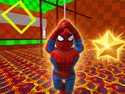 Play Obby: Spider Swing - Free 3D Parkour Game