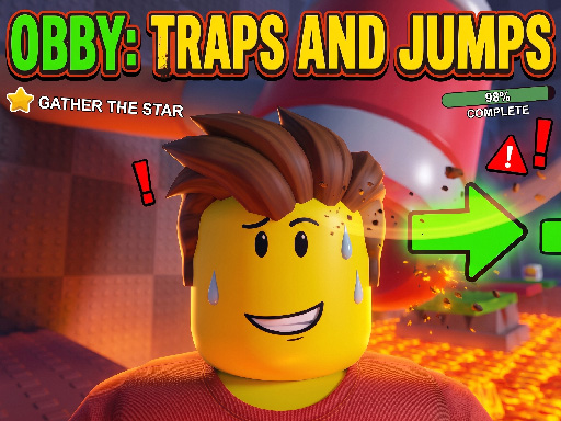 Obby: Traps And Jumps - Ücretsiz 3D Platform Oyunu