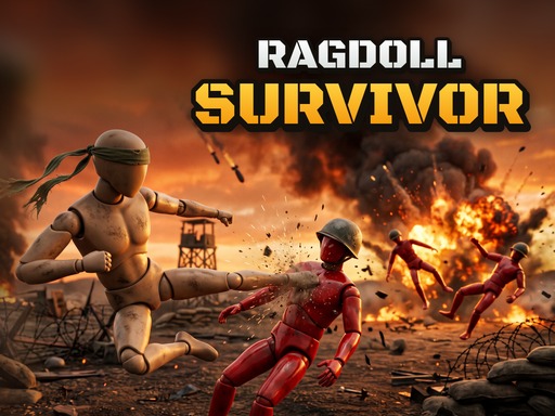 Ragdoll Survivor - Ücretsiz Çöp Adam Dövüş Oyunu Oyna