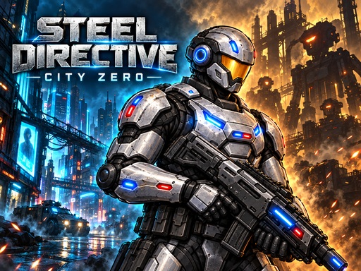 Steel Directive: City Zero | 2D Action and Robot Game
