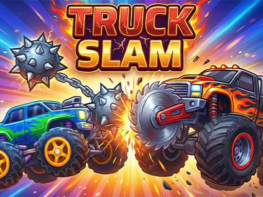 Truck Slam - Online 2 Kişilik Kamyon Savaşı Oyunu