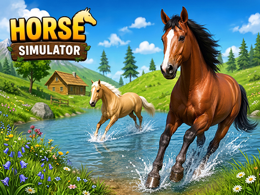 Wild Horse Simulator Racing Games - Vahşi At Simülasyonu