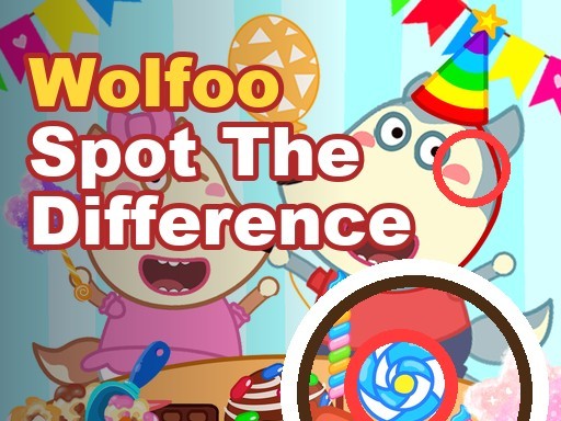 Wolfoo Spot The Difference - Eğlenceli Fark Bulma Oyunu
